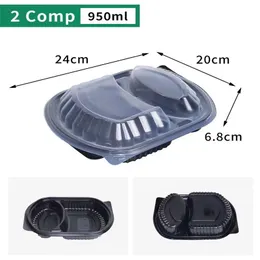 Double compartment (lid with holes)