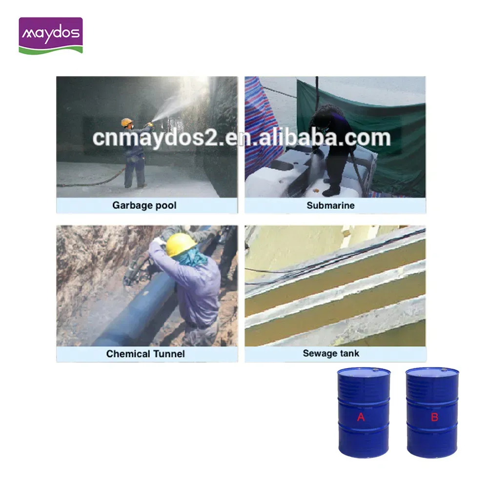Quality Industrial Waterproof Coating Quick Drying Polyurea Coating Spray for Roof Tunnel Sewage Tank