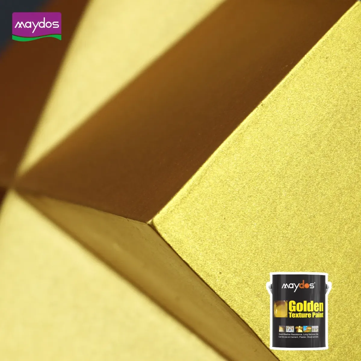 Factory Supply Liquid Gold Paint 24K Gold Prime Metal Gold Paint Exterior Wall Coating