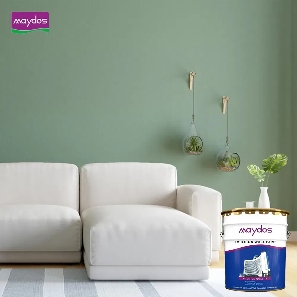 Eco-Friendly House Interior Wall Paint Waterproof Acrylic Wall Coating for Living Bathroom