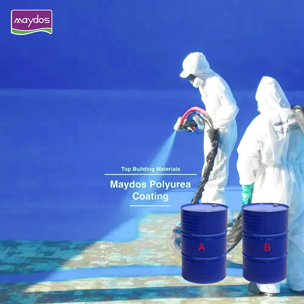 Professional Polyurea Coating Spray High Impact Resistance Waterproof Coating for Concrete Roof
