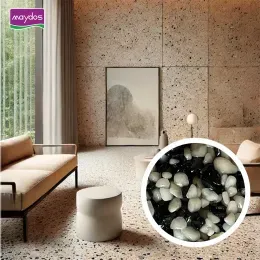 Specialist Resin-Washed Stone Floor Resin-Coated Liquid Building Coating for Wall Floor Application