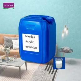 2024 Upgrade Acrylic Emulsion Styrene Acrylic Waterproof Emulsion Wall Coating Raw Material Acrylic Polymer Emulsion