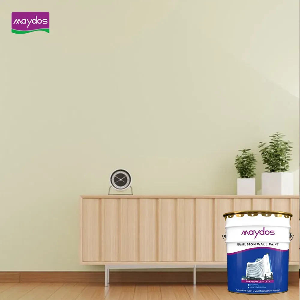 Eco-Friendly House Interior Wall Paint Waterproof Acrylic Wall Coating for Living Bathroom