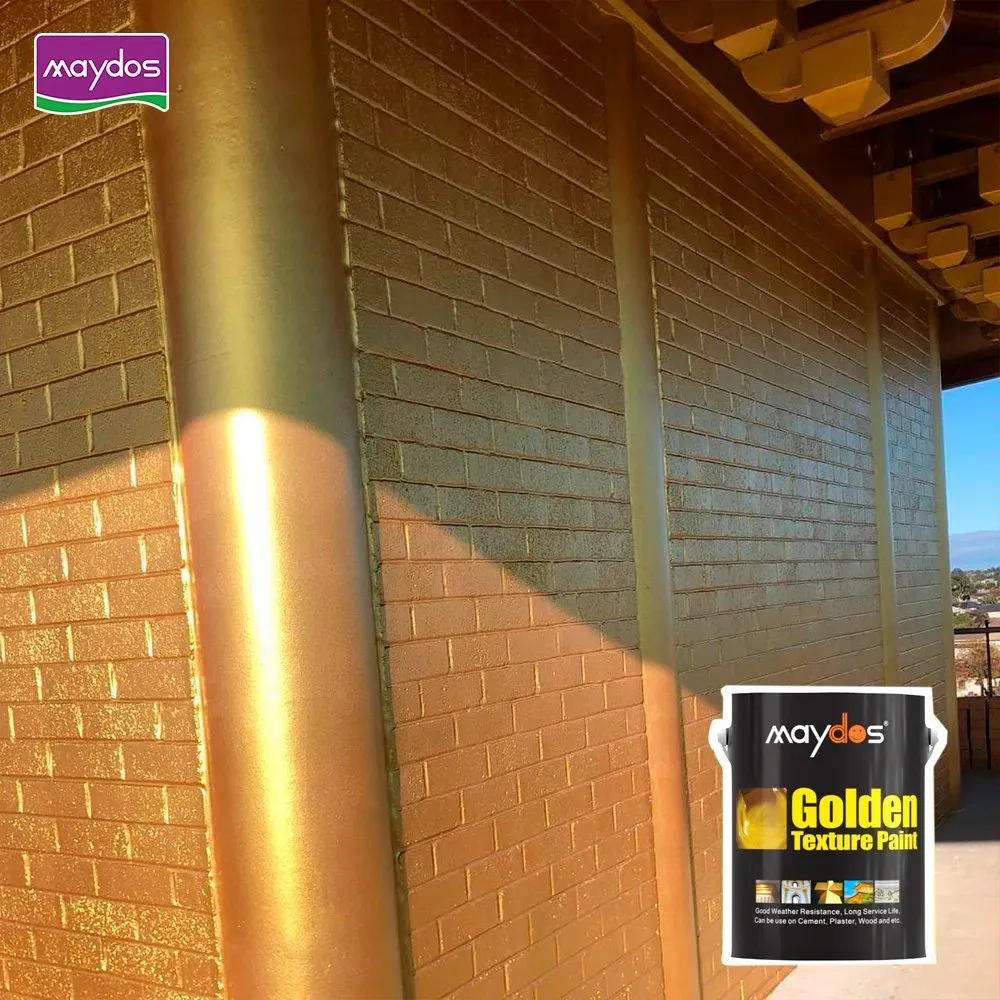 Markers Golden Color Walls Coating Metallic Gold Paint