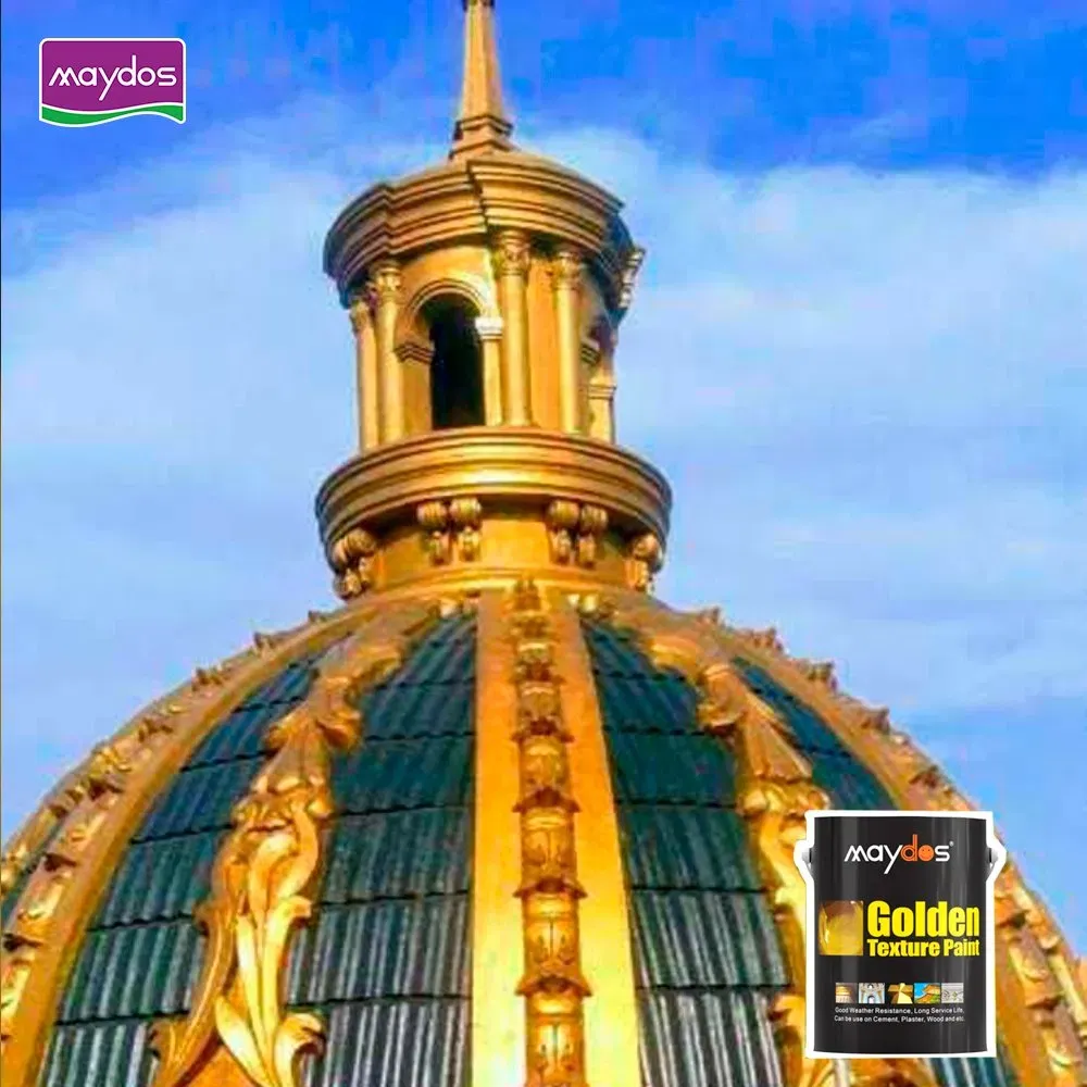 Markers Golden Color Walls Coating Metallic Gold Paint