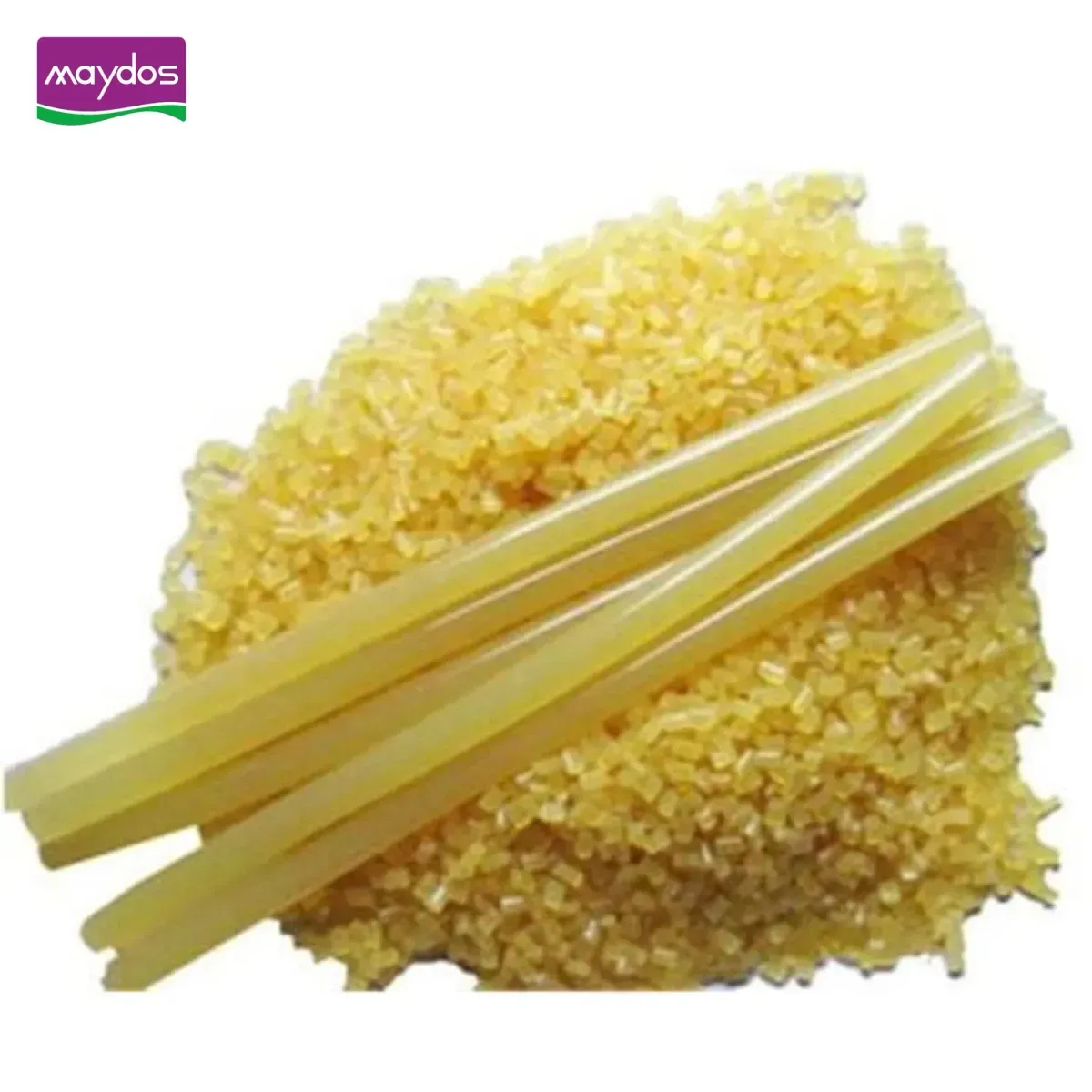Powerful Edge Banding Hot Melt Glue EVA Hot Melt Glue Hose Pellets Yellow Raw Material Hotmelt Glue Adhesive 25kg