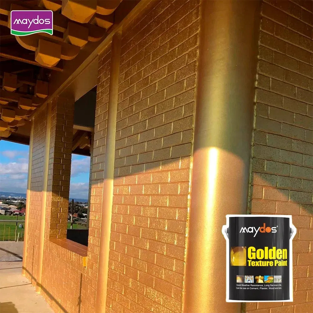 Markers Golden Color Walls Coating Metallic Gold Paint