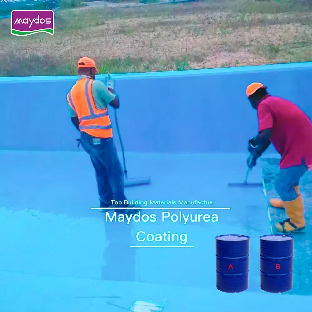 Extreme Industrial Waterproof Coating Paint 2K Spray Polyurea Coating for Roof& Tunnel& Pool