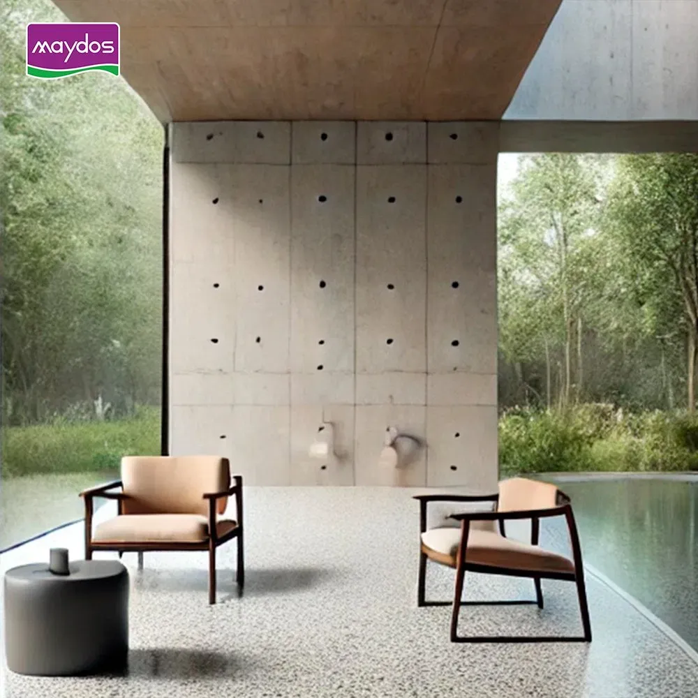 Maydos Resin Washed Stone Floor Water Proof Resin Washed Stone Paint