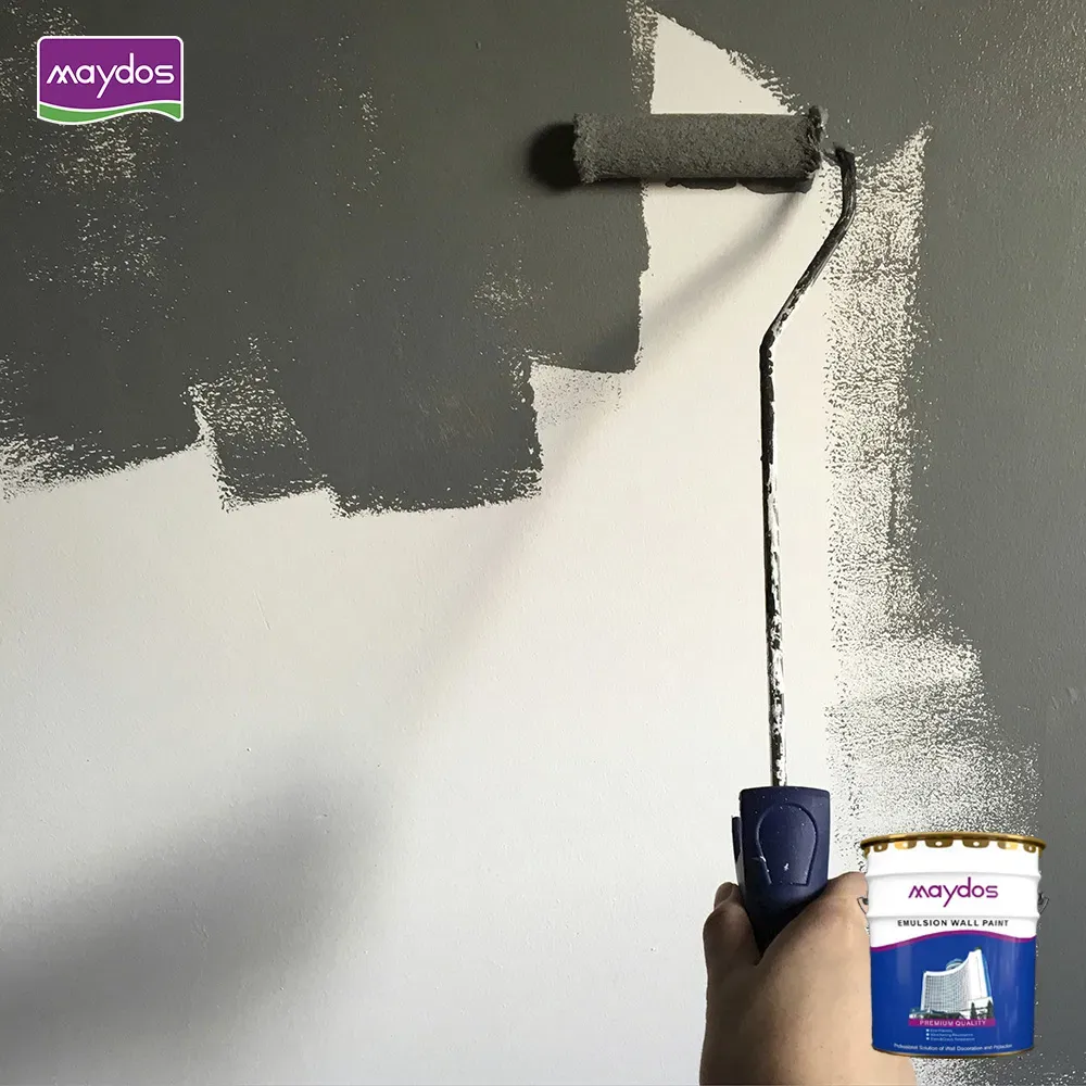 Household Essential Anti-Mildew Wall Paint Hinding Flecks Plaster Paste for Wall
