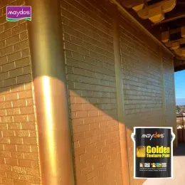 Outdoor Water-Based Gold Acrylic Paint Gold Foil Paint