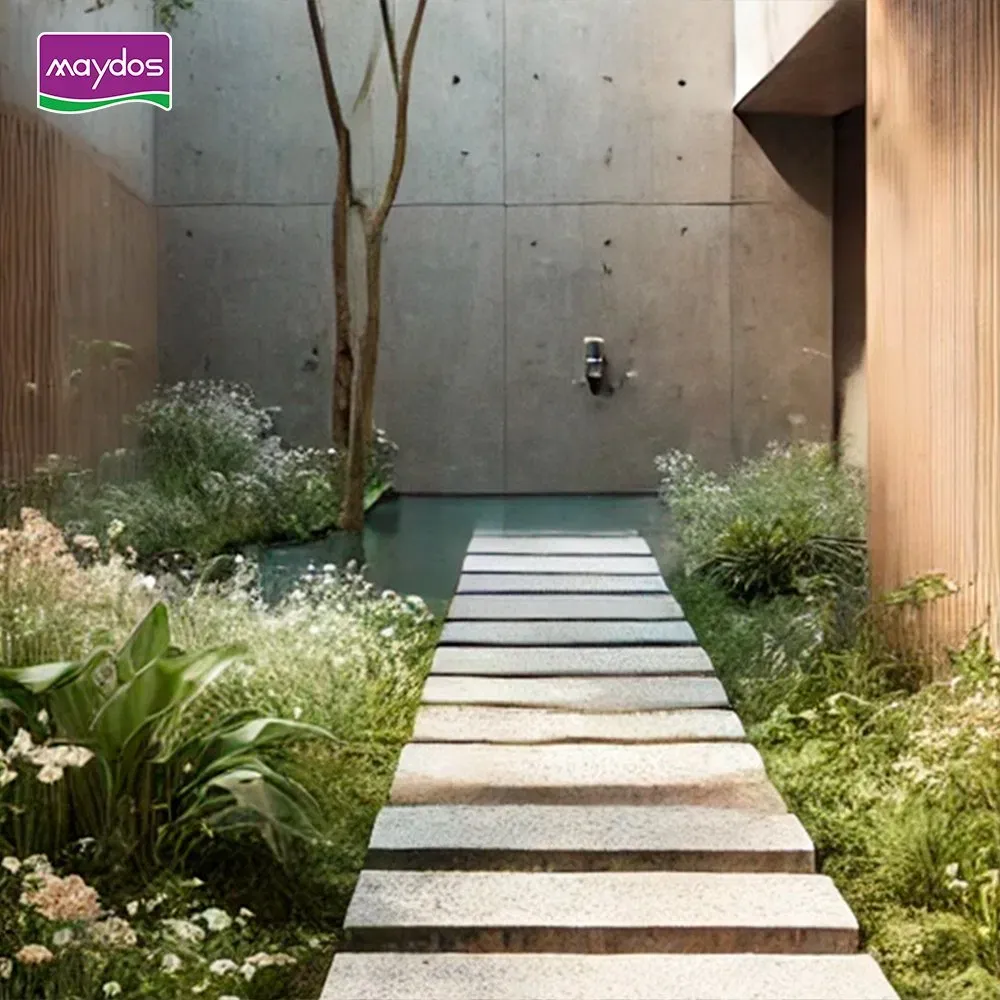 Maydos Resin Washed Stone Floor Water Proof Resin Washed Stone Paint
