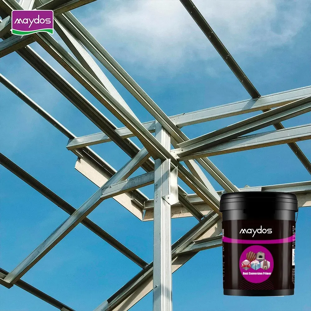 Water-Based Metal Rust Converter Color Steel Tile Metal Roof Direct Spray Convert Rust Primer