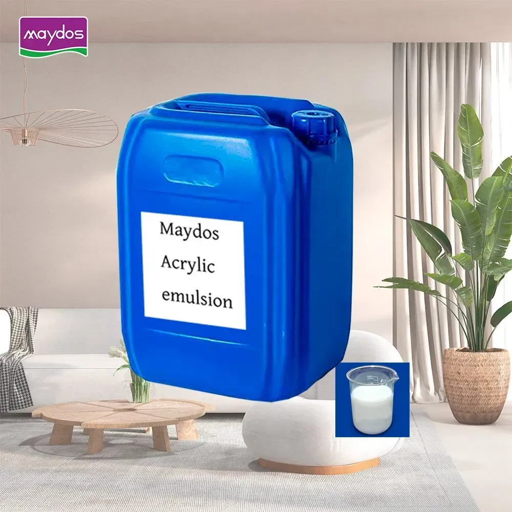 Hot Sale Styrene Acrylic Waterproof Emulsion Acrylic Emulsion with Excellent Powder Carrying Capacity