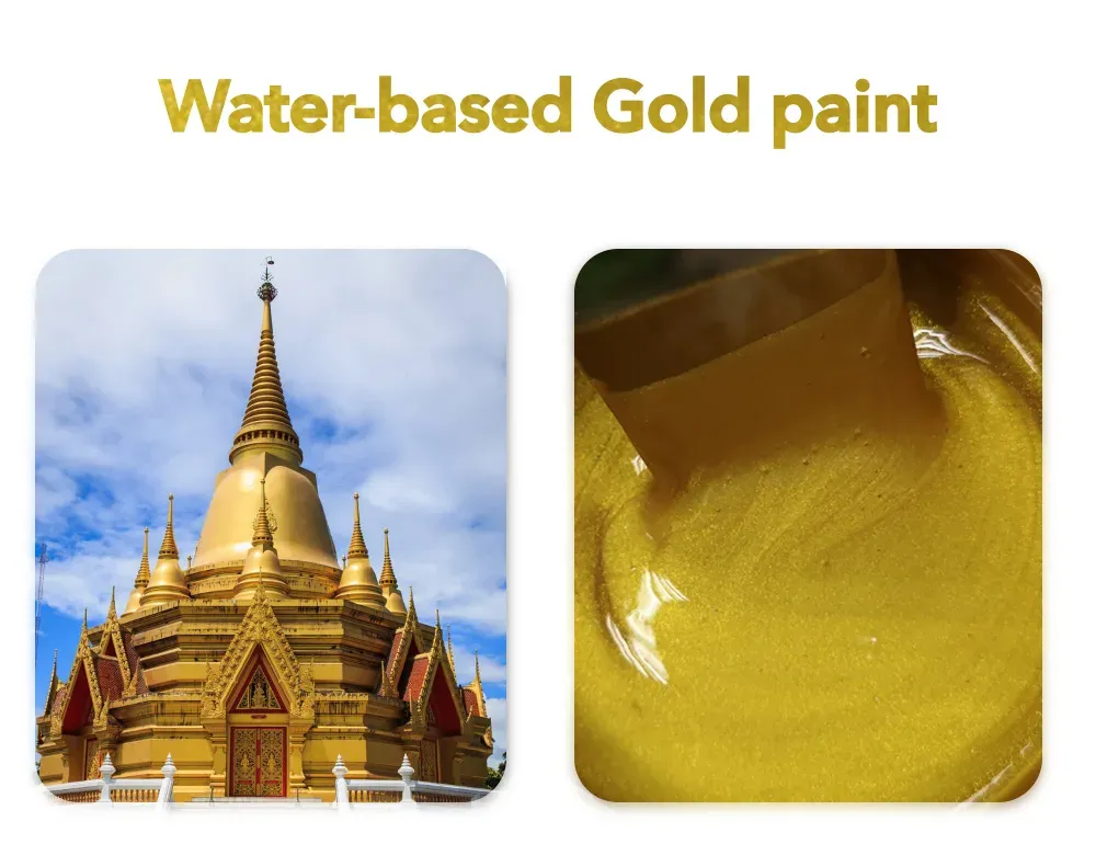 Markers Golden Color Walls Coating Metallic Gold Paint