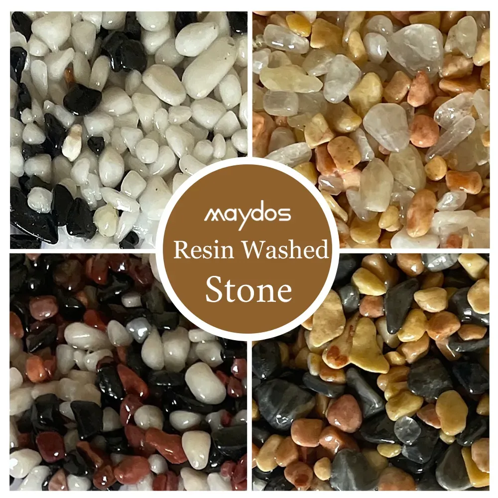 Premium Resin-Washed Stone Liquid Coating for Floor and Wall Application for Residential Use