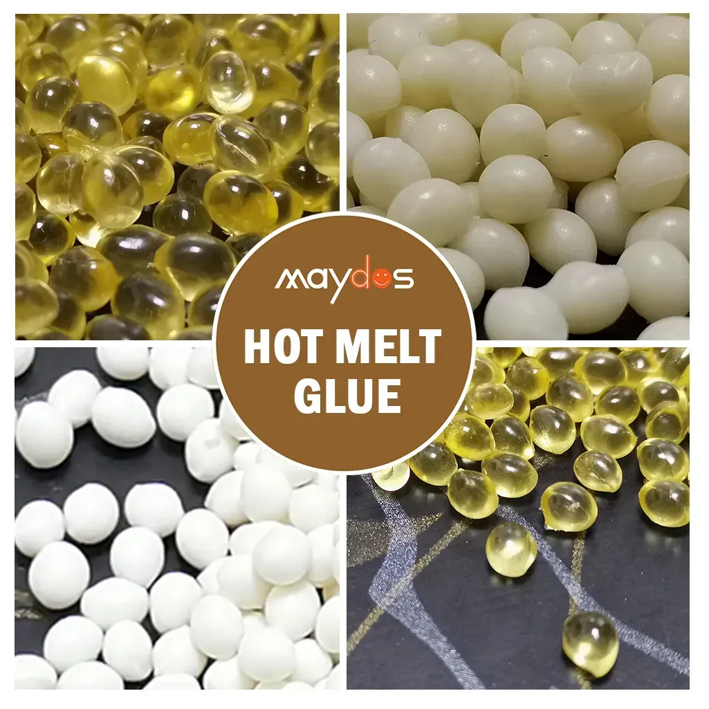 High Performance EVA Hot Melt Glue Stick Seamless Hot Melt Glue Pellets for Banding 25 Kg Yellow White Color