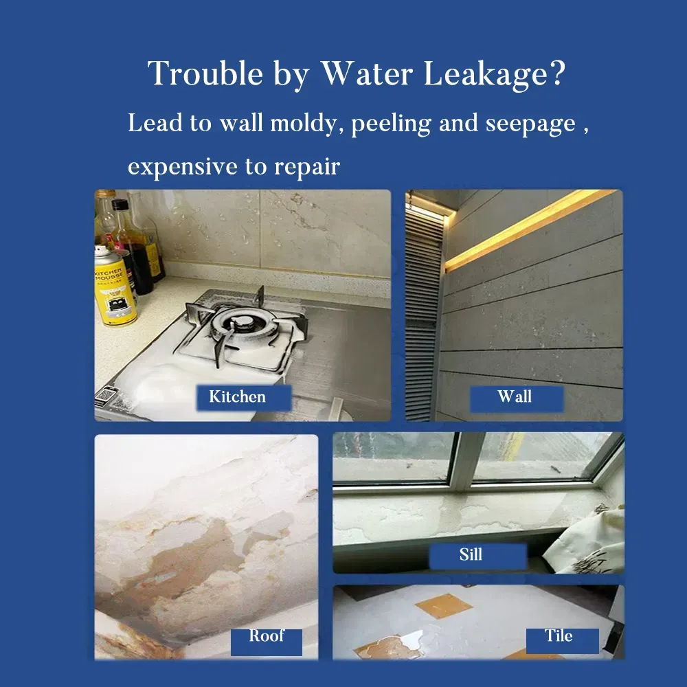 Custom Logo Indoor & Outdoor Transparent Waterproof Coating Water-Based Waterproof Insulating Sealant