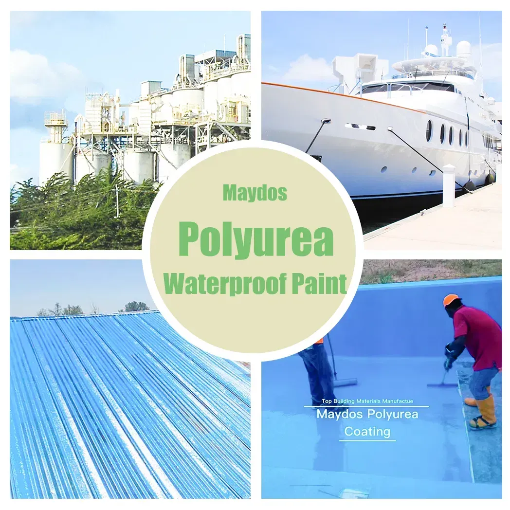 Professional Polyurea Coating Spray High Impact Resistance Waterproof Coating for Concrete Roof