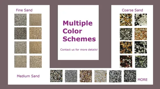 Maydos Resin Washed Stone Floor Water Proof Resin Washed Stone Paint