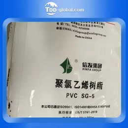 PVC Resin XINFA SG5 High-Quality Pipe Grade Durable