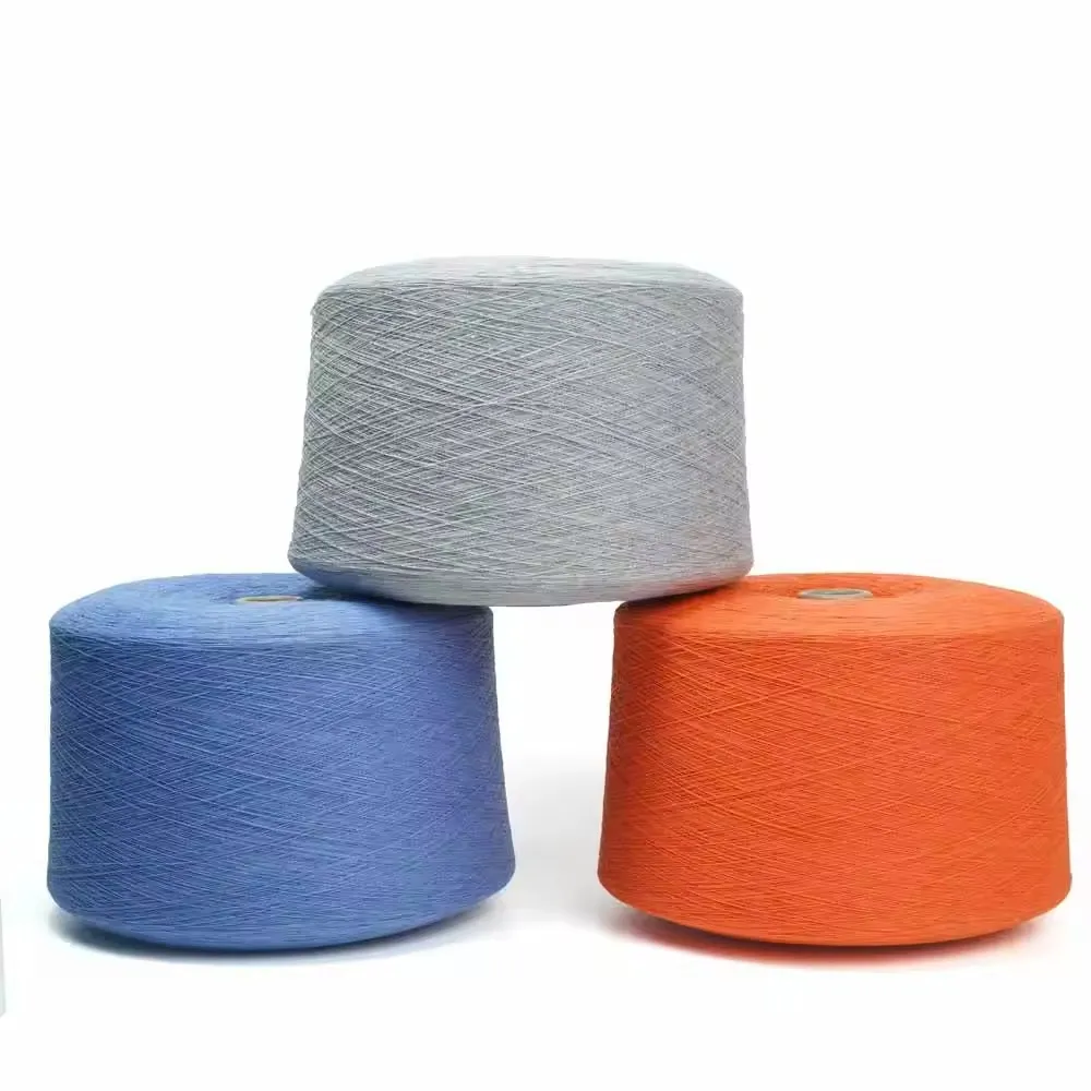 16S 21S TC Yarn (65% Polyester 35% Cotton) – Eco-Friendly Weaving & Socks Knitting Yarn