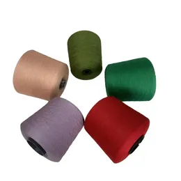 Low MOQ Free Sample Shipping Core Spun Blended Summer 60%PBT 40%Viscose Blended Yarn