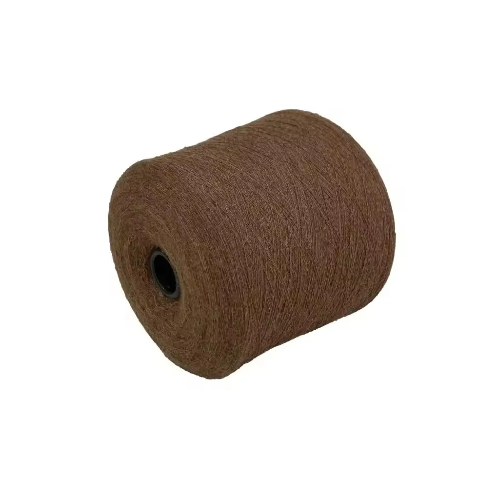 2/28s Core Spun Yarn - 50% Viscose, 28% Polyester, 22% Nylon Eco-Friendly Blended Yarn for Soft Warm Dress Knitting