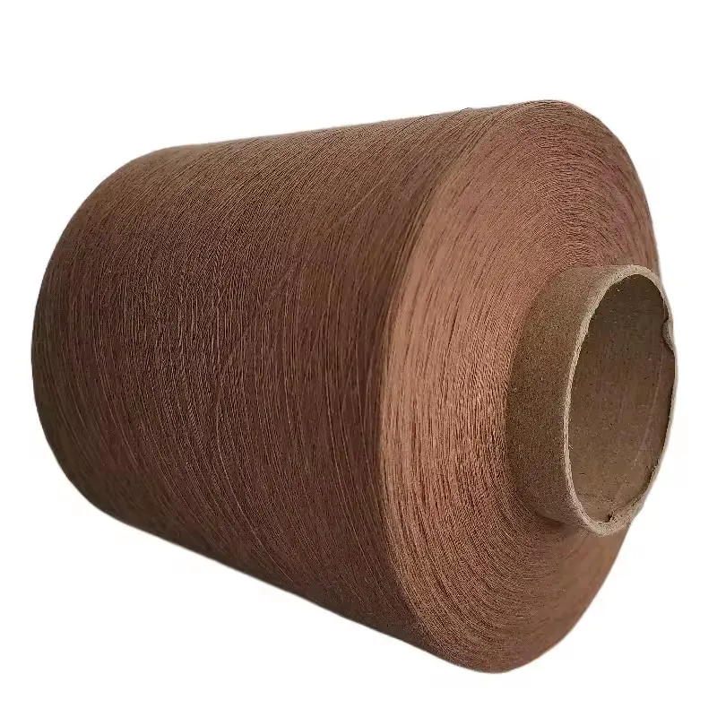 High Quality 100% Acrylic Yarn 21S Brown Knitting Sewing Weaving 100% Wool Yarn for Nnitting With Factory Price