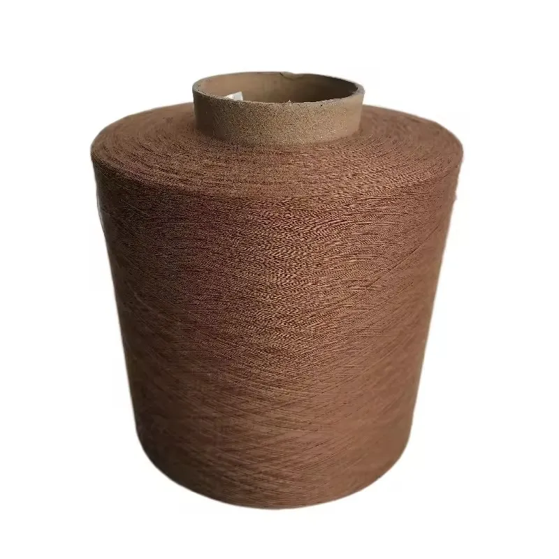 High Quality 100% Acrylic Yarn 21S Brown Knitting Sewing Weaving 100% Wool Yarn for Nnitting With Factory Price
