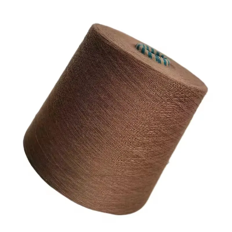 High Quality 100% Acrylic Yarn 21S Brown Knitting Sewing Weaving 100% Wool Yarn for Nnitting With Factory Price
