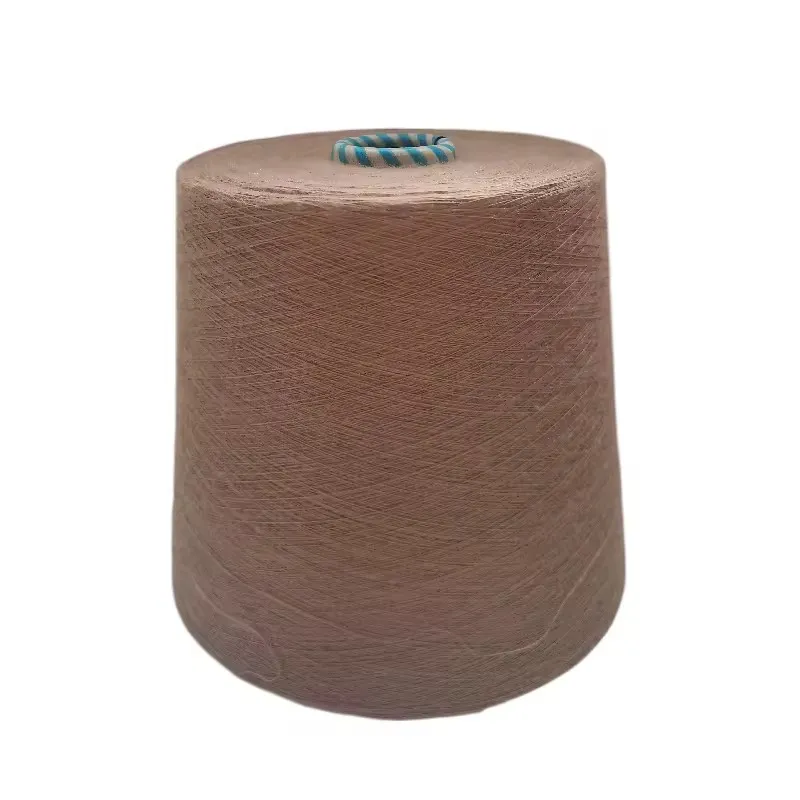 High Quality 100% Acrylic Yarn 21S Brown Knitting Sewing Weaving 100% Wool Yarn for Nnitting With Factory Price