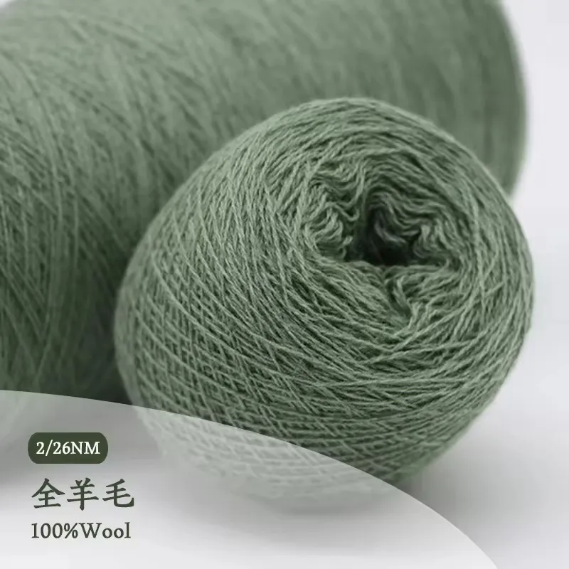2/26NM 100%Wool Knitted Sweater Yarn Factory Supplies Various Blended Yarns and Fancy Yarns in Stock