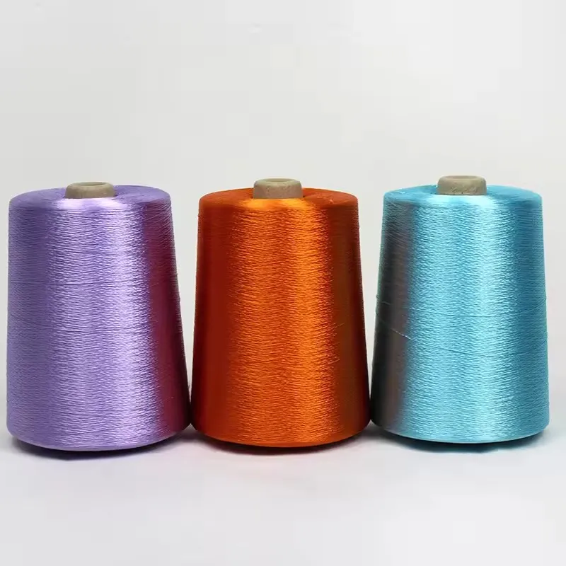 Bright Color 300D/60F 100% Viscose Rayon Filament Tube Yarn