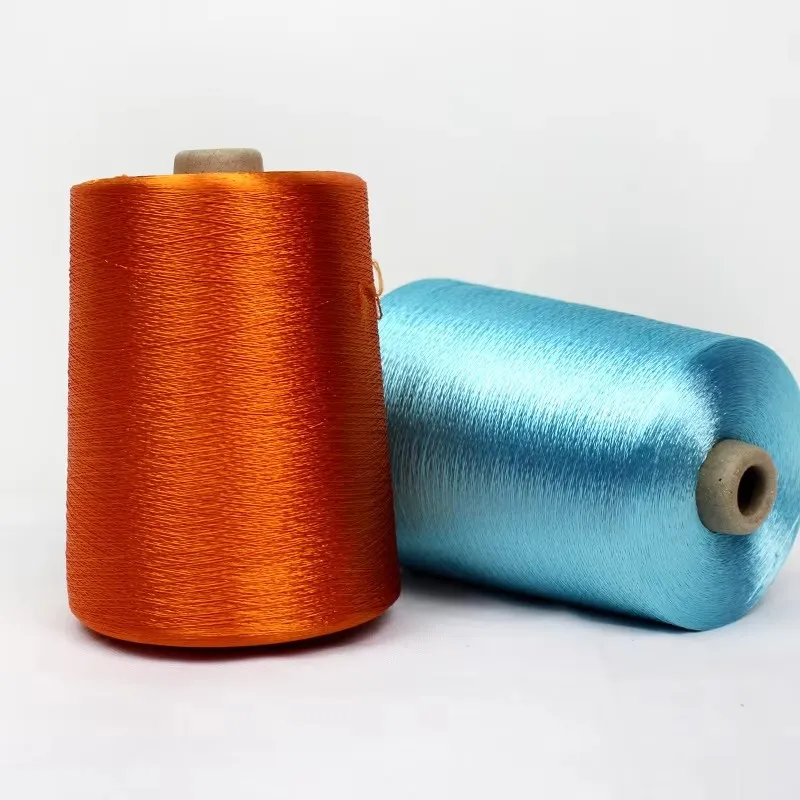 Bright Color 300D/60F 100% Viscose Rayon Filament Tube Yarn