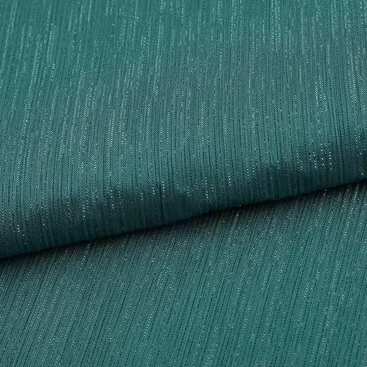 Sustainable Woven Soft Chiffon 100% Polyester Crepe Fabric for Garments and Dress