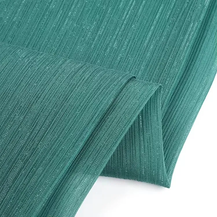 Sustainable Woven Soft Chiffon 100% Polyester Crepe Fabric for Garments and Dress