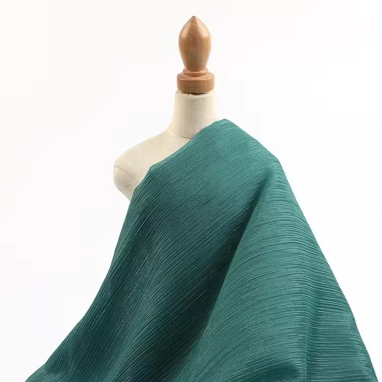 Sustainable Woven Soft Chiffon 100% Polyester Crepe Fabric for Garments and Dress