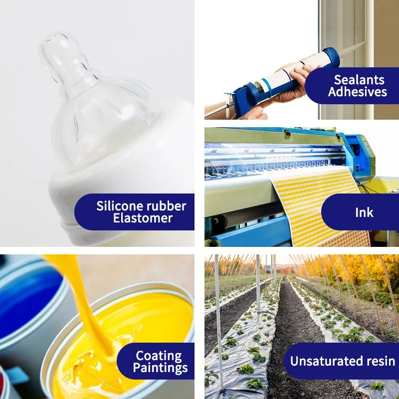 HIFULL Factory Price HL-380 Pharmaceutical Grade Anti-Caking Agent Colloidal Anhydrous Silicon Dioxide (SiO2) Rubber Powder