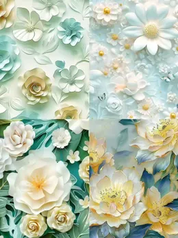 Stylish 3D/5D Printed 100% polyester microfiber fabric for Cushion Covers and Bed Sheets