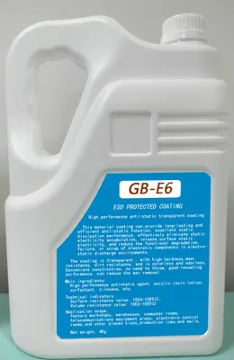 High performance anti-static transparent coating