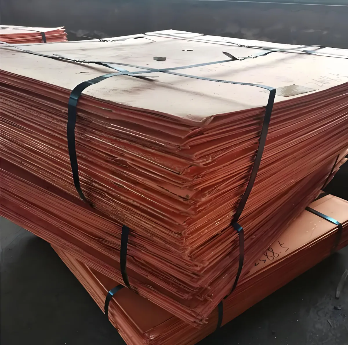 Electrolytic Copper Plate - High-Purity 99.99% Pure Copper Sheets for Industrial Use
