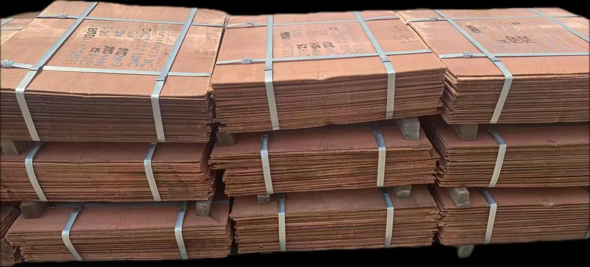 Electrolytic Copper Plate - High-Purity 99.99% Pure Copper Sheets for Industrial Use