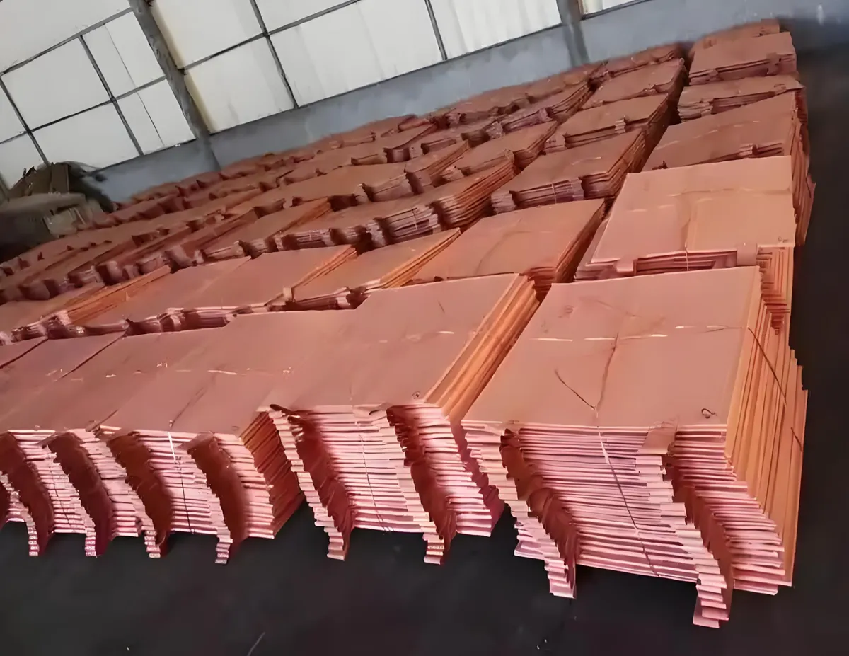 Electrolytic Copper Plate - High-Purity 99.99% Pure Copper Sheets for Industrial Use