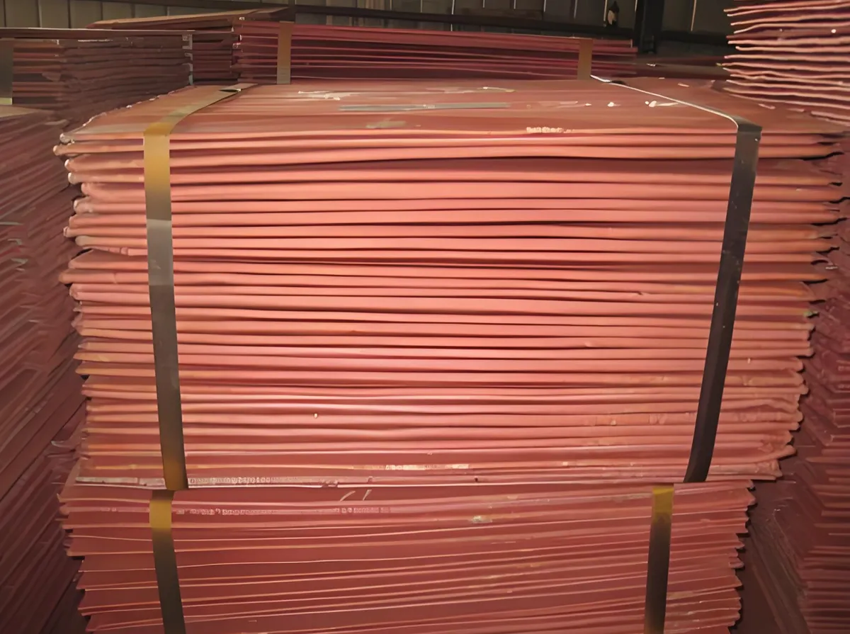 Electrolytic Copper Plate - High-Purity 99.99% Pure Copper Sheets for Industrial Use