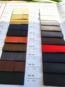 97%Poly 3%Lycra 97%Cotton 3% Lycra 44/46" 260-360GSM Winter Clothing Fabrics