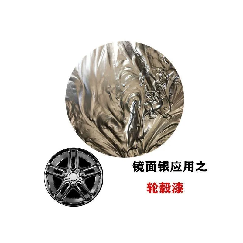 Vacuum Metallized Pigment (VMP) - Brilliant Chrome Effect for Automotive Coatings