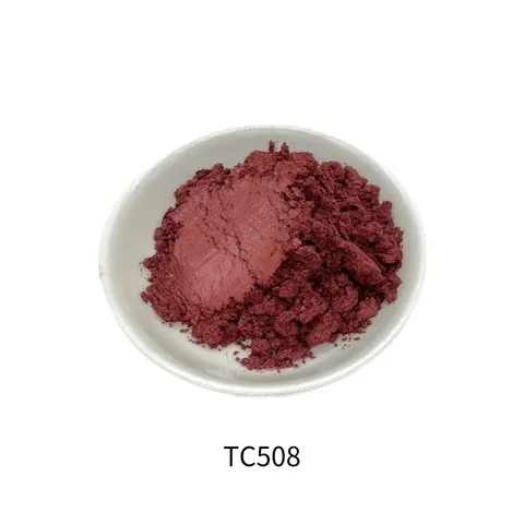 Красный металлический перламутровый пигмент TC508 – высококачественный жемчужный порошок для использования в домашних условиях и промышленности