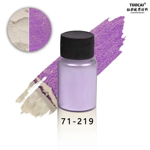 Top-Quality Crystal Purple Pearl Supplier – Fine 10-45um Pearlescent Powder for Paint Formulations
